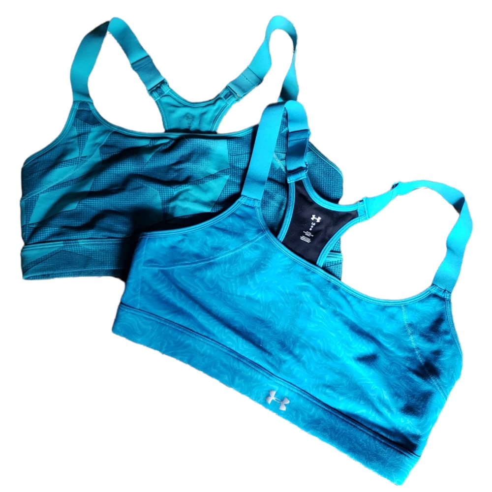 2 UNDER ARMOUR EUC sports bras.